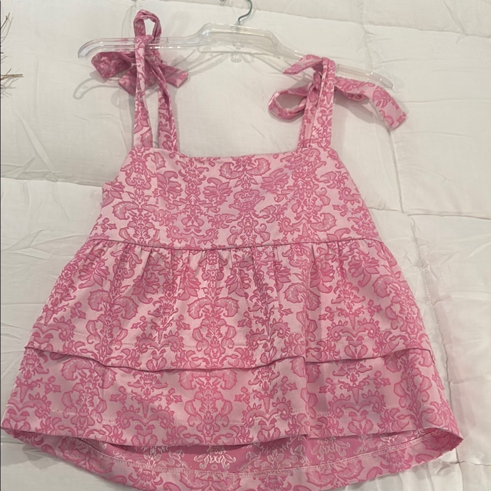Moodie pink boutique top